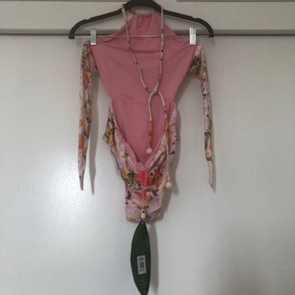 NWT Farm Rio Tangerine Dream One Piece - Picture 3 of 5